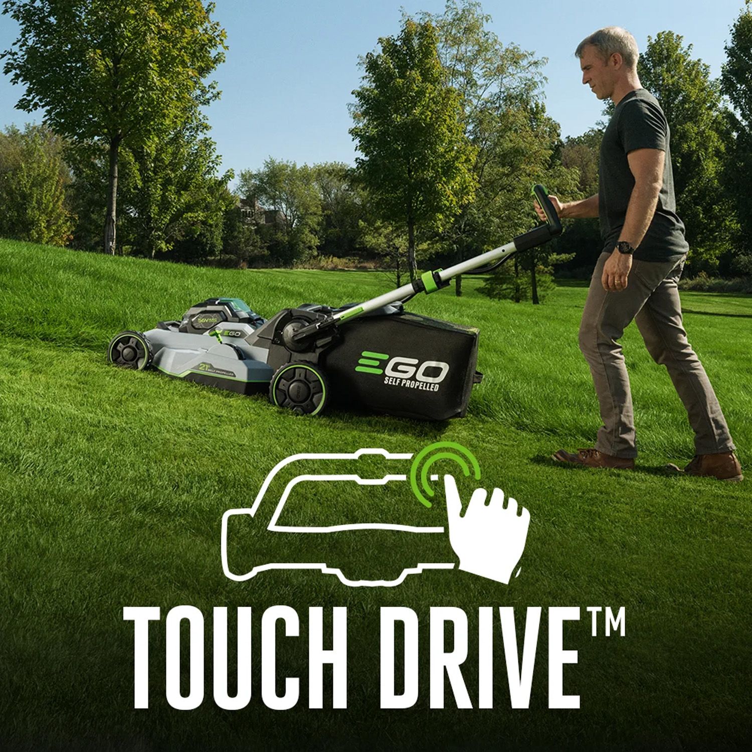 EGO LM2156E-SP-2 56V 10.0Ah Li-ion Cordless Brushless 520mm (20") Select Cut XP Self-Propelled Lawn Mower Combo Kit – image 6