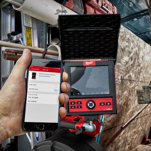 Milwaukee M18SIM0 18V Li-ion Cordless Pipeline Inspection Wireless Monitor - Skin Only – image 7
