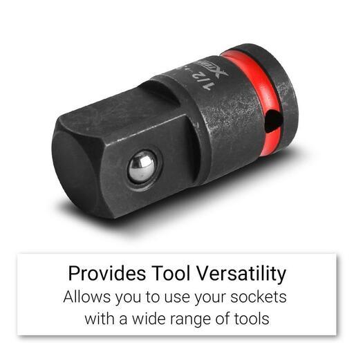 Xtorque X1234MA 1/2" F - 3/4" M Drive Impact Adapter – image 3