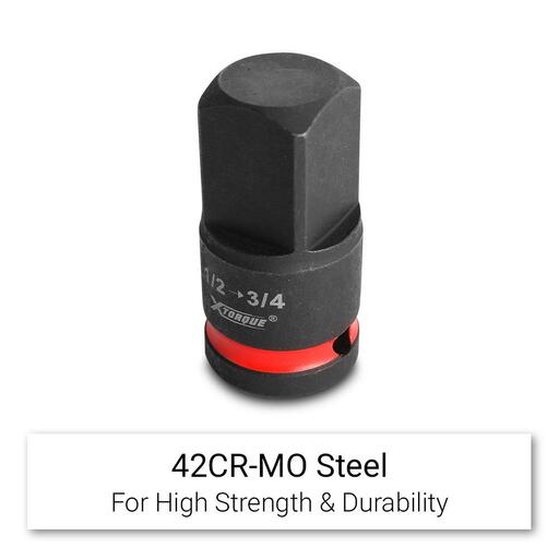 Xtorque X1234MA 1/2" F - 3/4" M Drive Impact Adapter – image 4