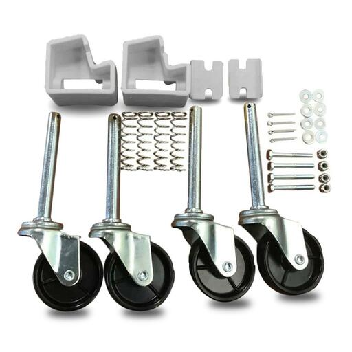 Bailey FS13991 Aluminium Pro Castor Wheel Kit (White) to suit Pro Aluminium & Fibreglass Ladders