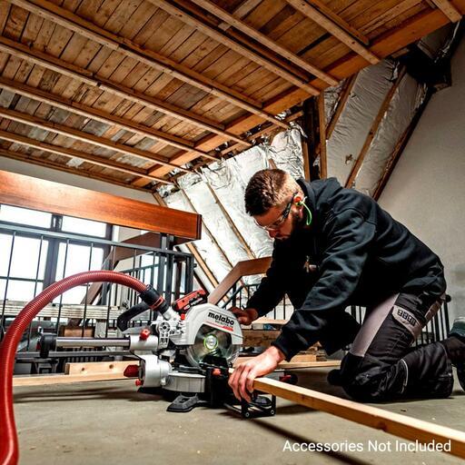 Metabo KGS 18 LTX BL 216 (614216850) 18V Li-ion Cordless Brushless 216mm (8-1/2") Mitre Saw - Skin Only – image 7