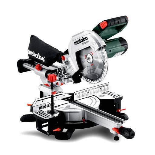 Metabo KGS 216 M (613216190) 1200W 216mm (8.5") Sliding Compound Mitre Saw