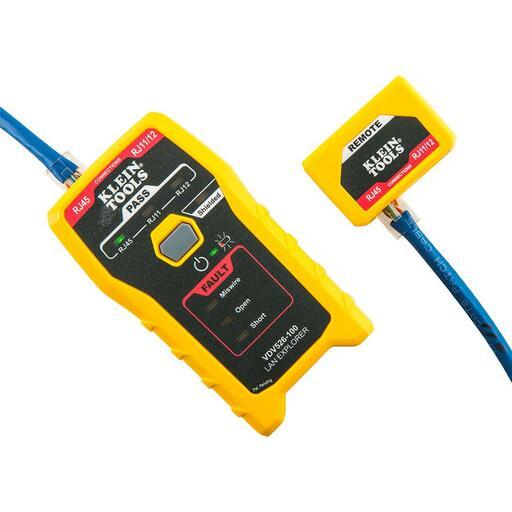 Klein A-VDV526-100 Network Cable & LAN Explorer Data Cable Tester with Remote – image 3