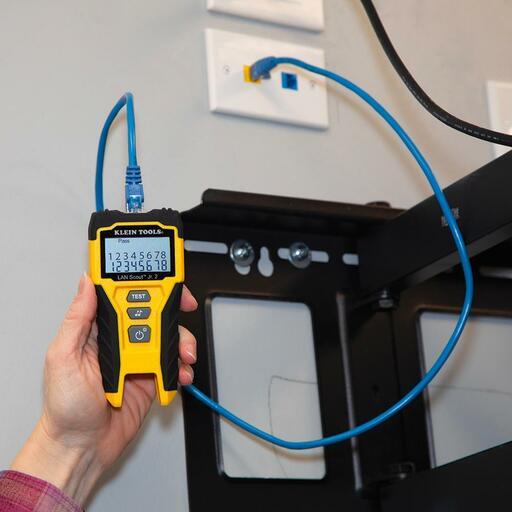 Klein A-VDV526-200 LAN Scout Jr. 2 Cable Tester – image 4