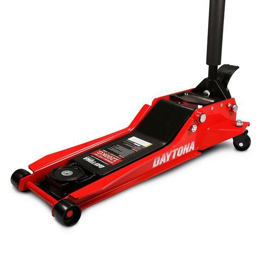Daytona DLP1200 1200kg 70-610mm Long Reach Heavy Duty Ultra Low Profile Trolley Jack