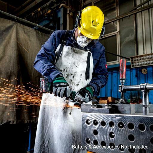 Metabo W 18 L BL 9-125	 (602374850) 18V Li-ion 125mm (5") Cordless Brushless Angle Grinder - Skin Only – image 7