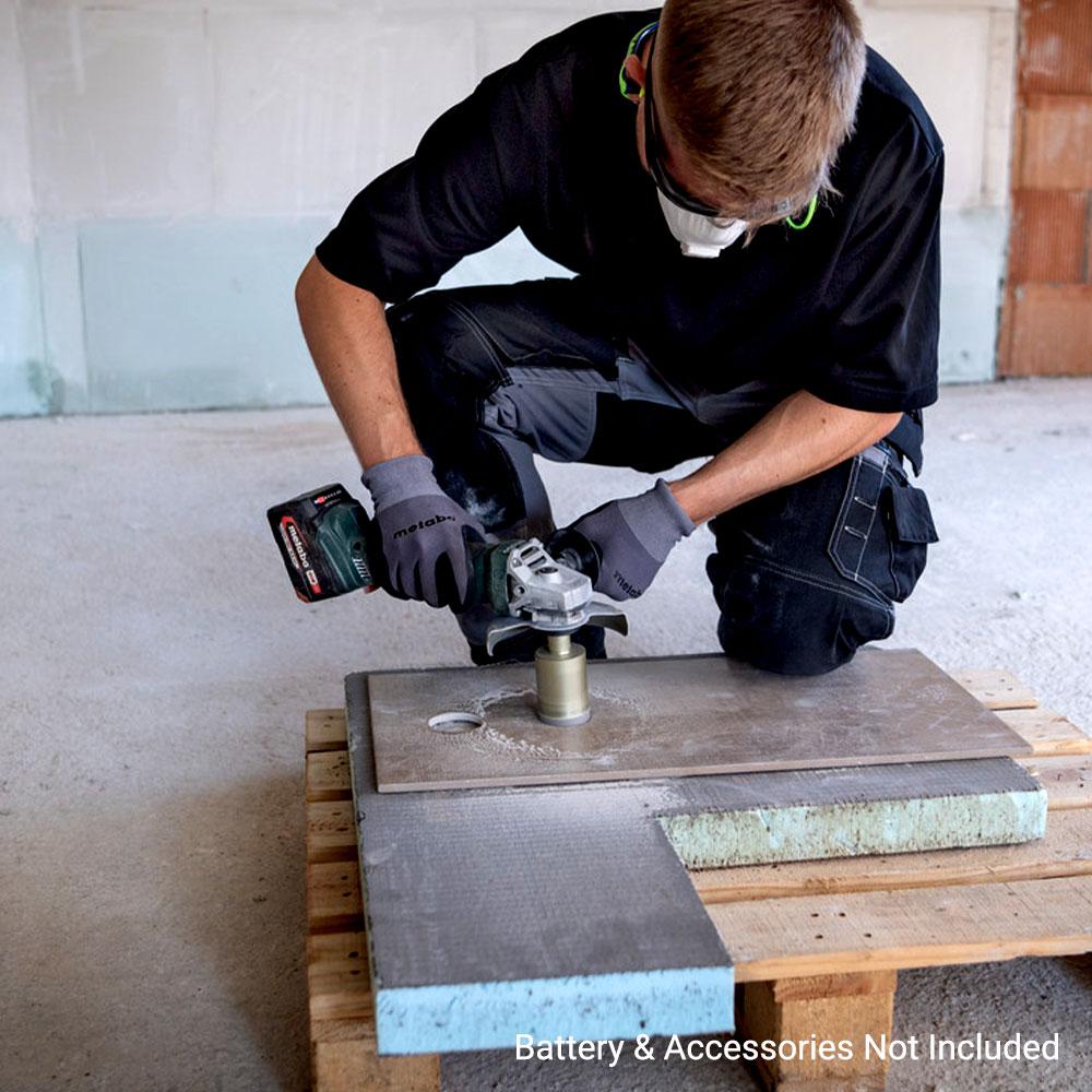 Metabo W 18 L BL 9-125	 (602374850) 18V Li-ion 125mm (5") Cordless Brushless Angle Grinder - Skin Only – image 4