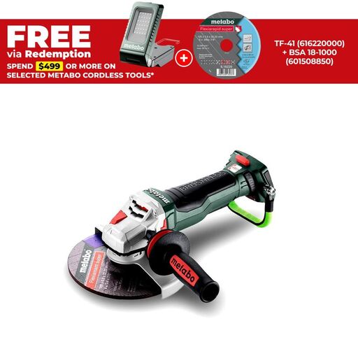 Metabo WPBA 18 LTX BL 15-180 Quick DS (601746840) 18V Li-ion 180mm (7") Cordless Brushless Angle Grinder - Skin Only