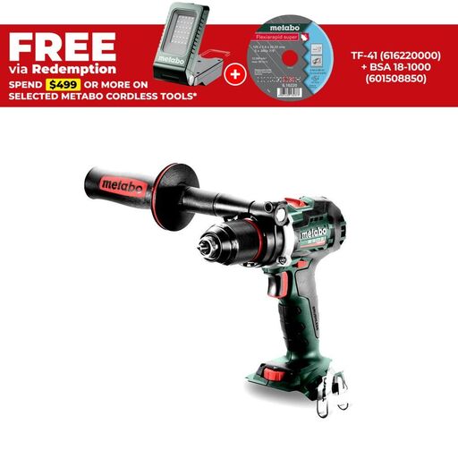 Metabo BS 18 LTX BL I (602358850) 18V Li-ion Cordless Brushless Driver Drill - Skin Only