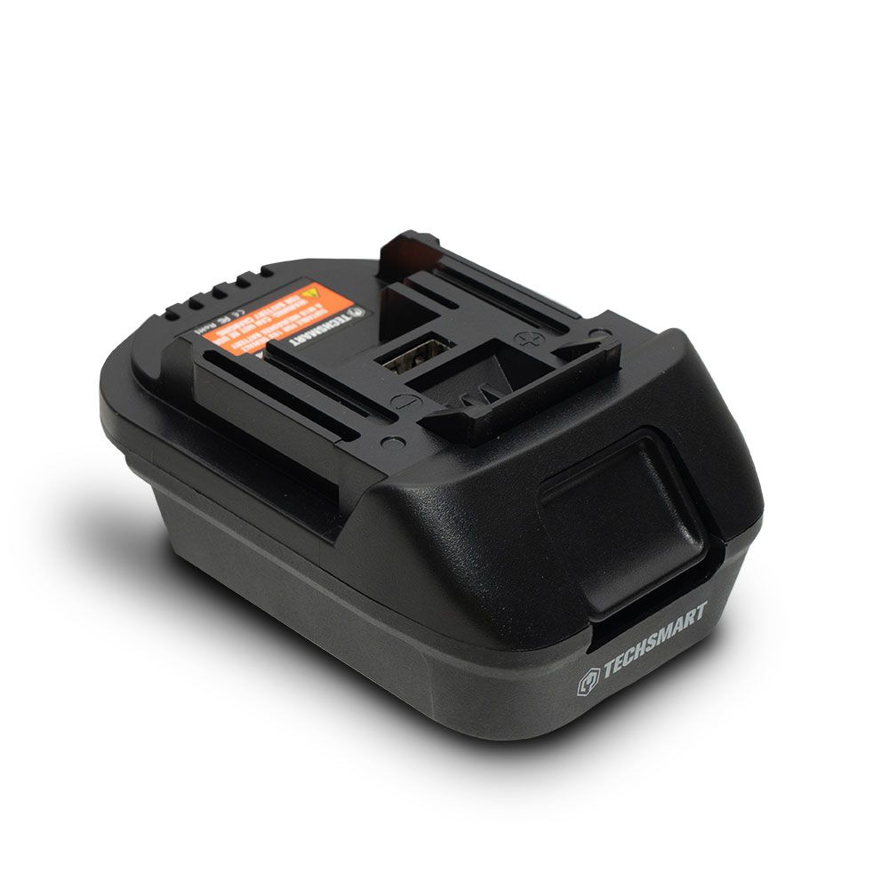 Techsmart TADMM18V 18V Makita to Dewalt/Milwaukee Battery