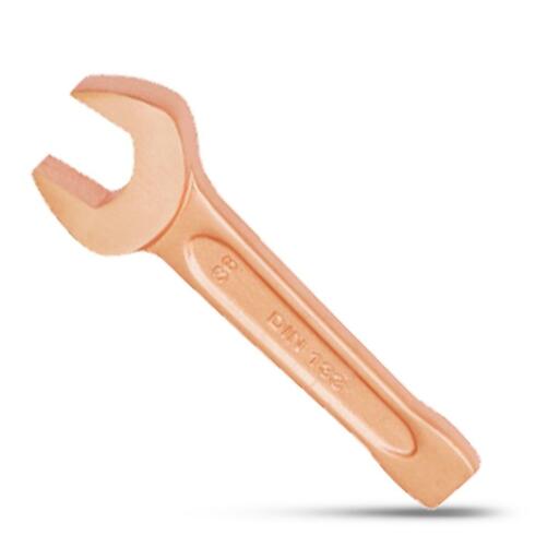 T&E Tools CB141-36 36mm (1.4") Copper Beryllium Open End Striking Wrench  – image 2