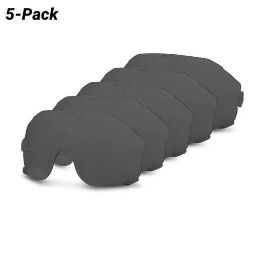 Milwaukee 48731452A 5-Pack BOLT Tinted Universal Visor Replacement Lens