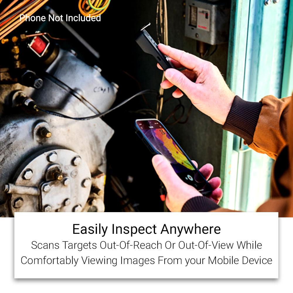 FLIR ONE Edge Pro (11002-0201) Thermal Camera with Wireless Connectivity for iOS & Android Smart Devices – image 4