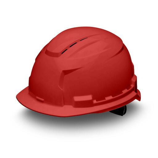 Milwaukee 4932478916 BOLT 100 Vented Hard Hat - Red