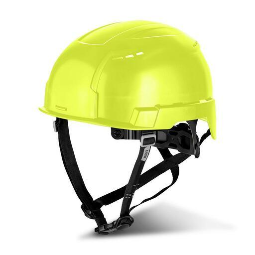 Milwaukee 4932480654 BOLT 200 Vented Helmet - Hi-Vis Yellow