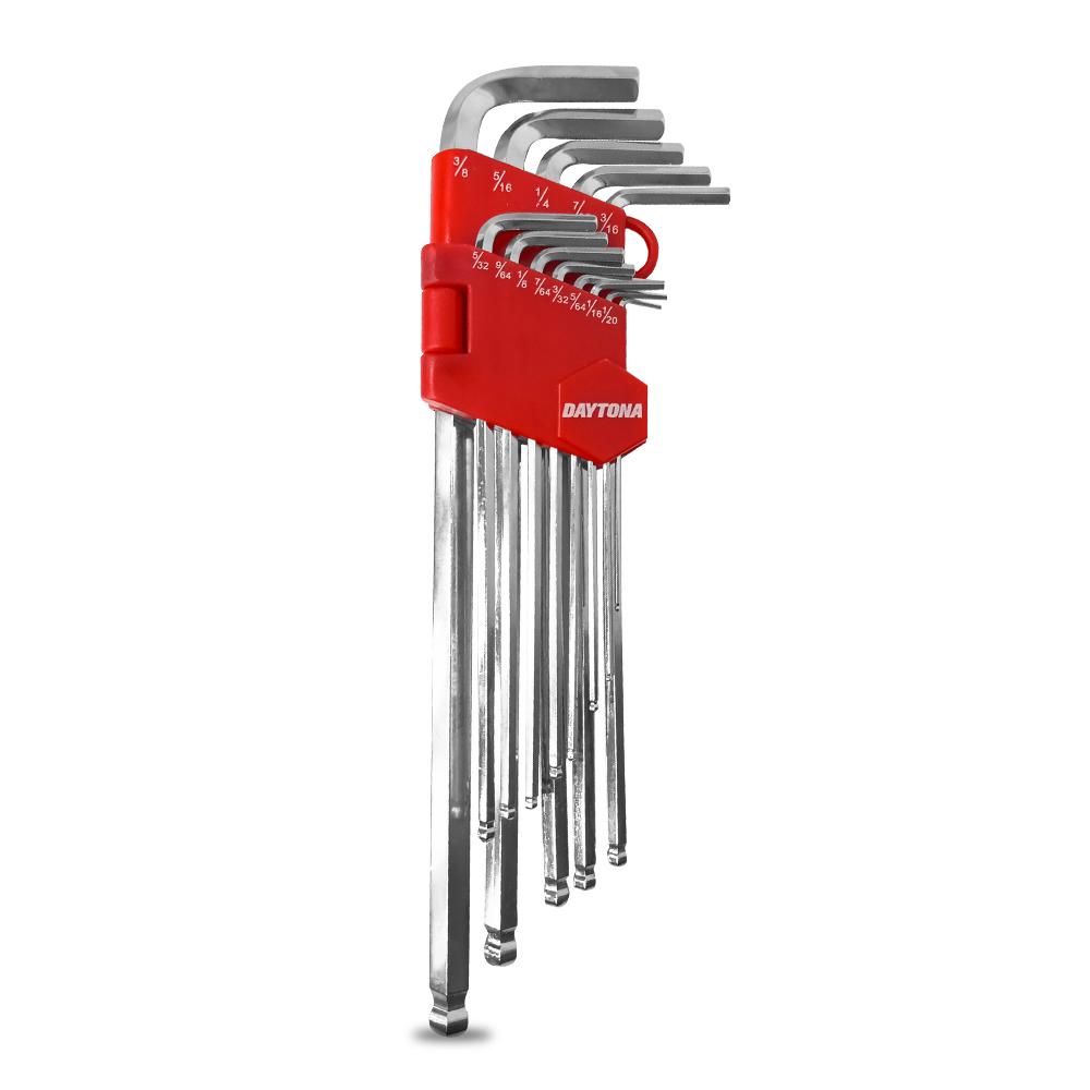 Daytona D13SMBD 13pce SAE Magnetic Ball Drive Hex Key Set