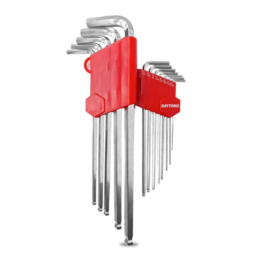 Daytona D13SMBD 13pce SAE Magnetic Ball Drive Hex Key Set