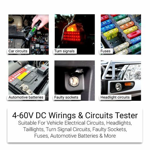 Daytona D460DT 4-60V Digital LCD Circuit Tester – image 8