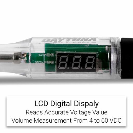 Daytona D460DT 4-60V Digital LCD Circuit Tester – image 3