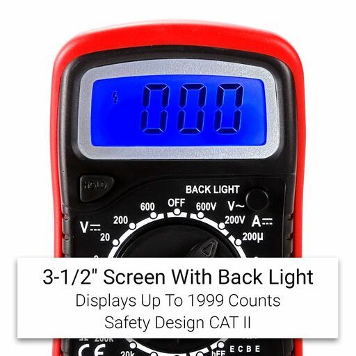 Daytona DAYEDM Electrical Digital Multimeter – image 2
