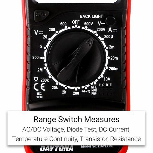 Daytona DAYEDM Electrical Digital Multimeter – image 4