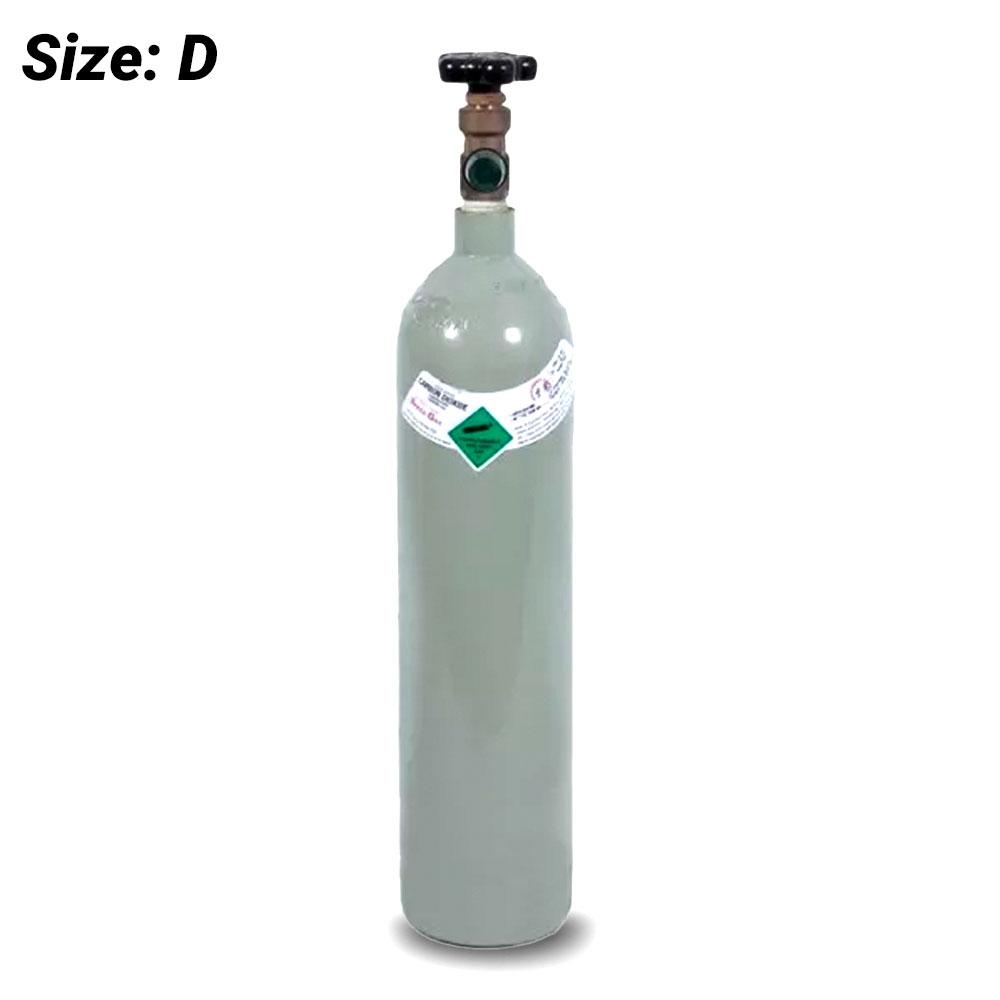SpeedGas BOT-CO2DN D Size Bottle with CO2 Food Grade Carbon Dioxide – image 1