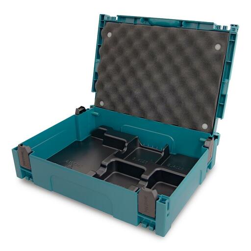 Makita MAKPAC401 Makpac Connector Carry Case System To suit 40V XGT Charger & 4 Batteries – image 3