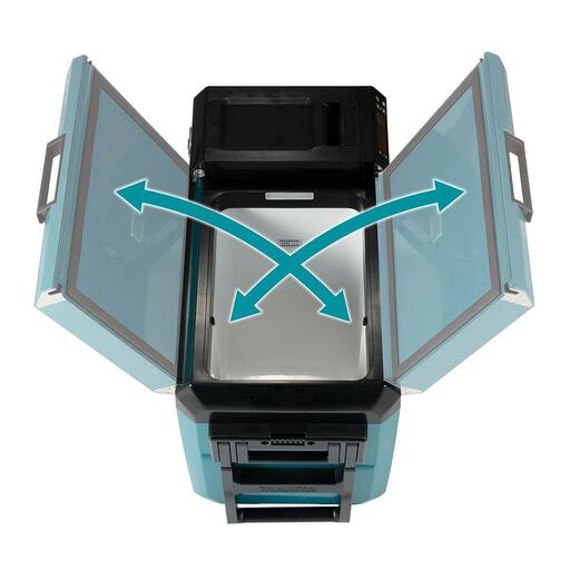 Makita CW004GZ 18V / 40V Max Li-ion Cordless 29L Dual Zone Cooler & Warmer - Skin Only – image 2