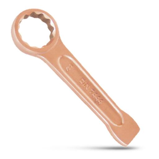 T&E Tools CB160-32 32mm (1") Copper Beryllium Ring End Striking Wrench – image 2