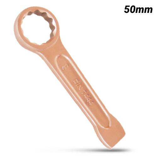 T&E Tools CB160-50 50mm (1.9") Copper Beryllium Ring End Striking Wrench