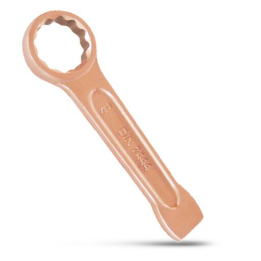 T&E Tools CB160-50 50mm (1.9") Copper Beryllium Ring End Striking Wrench – image 2