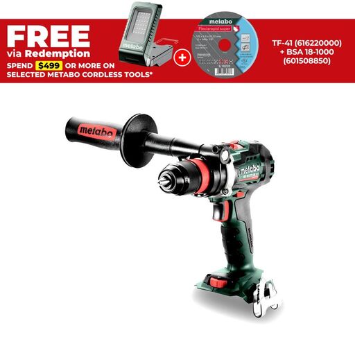 Metabo BS 18 LTX BL Q I (602359850) 18V Li-ion Cordless Brushless Driver Drill - Skin Only