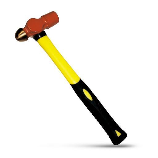 T&E Tools CB187-1008 680gm Copper Beryllium Ball Pein Hammer with ...