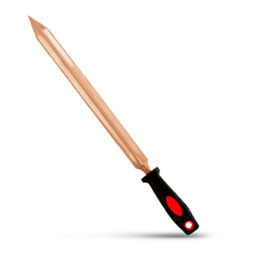 T&E Tools CB224-1004 300mm (11.8") x 26mm (1") Copper Beryllium Triangular Scraper – image 2