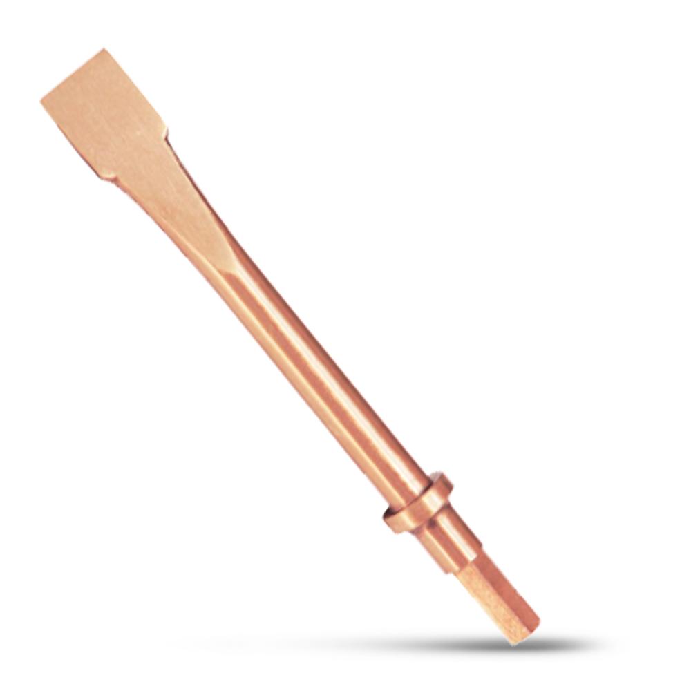 T&E Tools CB227-1004 175mm (6.8") x 20mm (0.7") x 10mm (0.4") Plain Edge Pneumatic Chisel – image 2