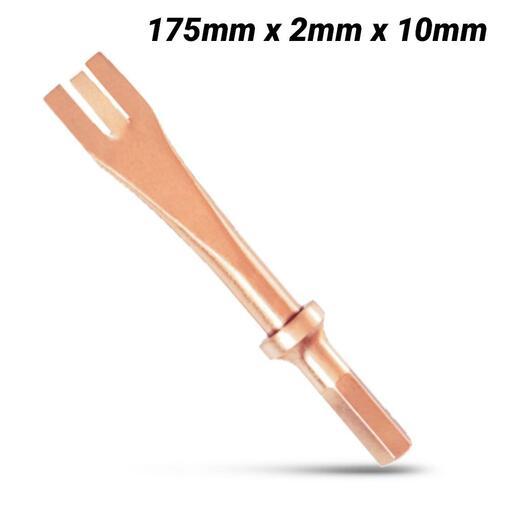 T&E Tools CB230-1004 175mm x 2mm x 10mm Slotted Panel Pneumatic Cutter