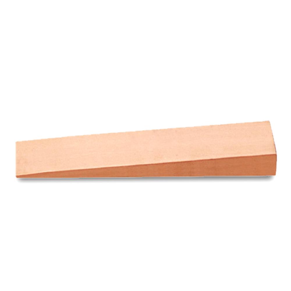 T&E Tools CB235-1020 200mm (7.8") x 30mm (1.1") x 20mm (0.7") Copper Beryllium Tapered Flange Wedge – image 1