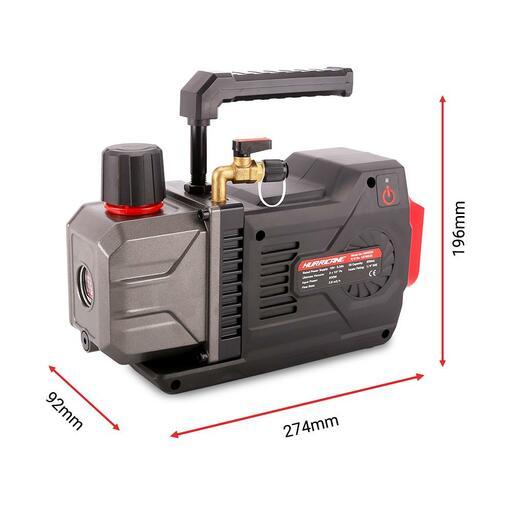 Hurricane HVP200 18V 5.0Ah Li-ion Cordless Brushless Vacuum Pump Combo Kit – image 2