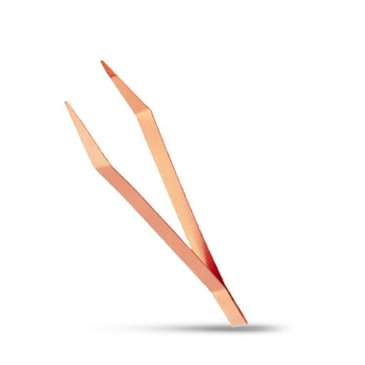 T&E Tools CB258-1004 200mm (7.8") Copper Beryllium Tweezer – image 2