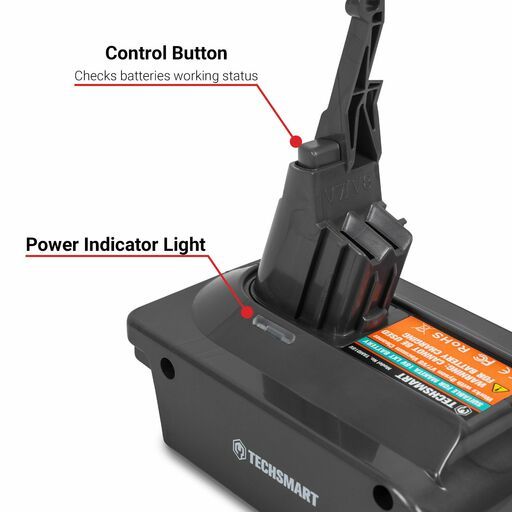Techsmart TAMD18V Battery Adaptor For 18V LXT Makita Battery To Suit Dyson V7 & V8 Vacuums – image 2