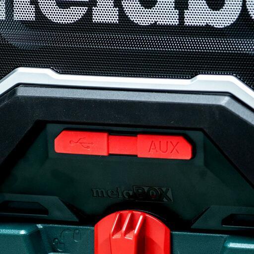 Metabo RC 12-18 32W BT DAB+ (600779190) 12V-18V Li-ion Cordless DAB+ Worksite Radio - Skin Only – image 9