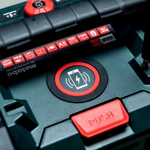 Metabo RC 12-18 32W BT DAB+ (600779190) 12V-18V Li-ion Cordless DAB+ Worksite Radio - Skin Only – image 10