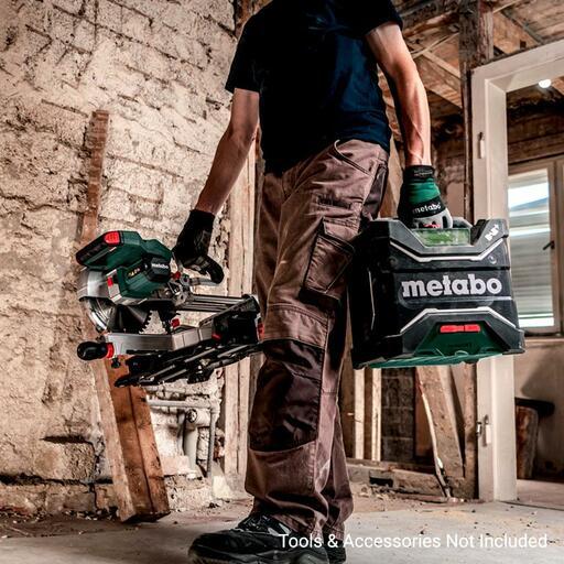 Metabo RC 12-18 32W BT DAB+ (600779190) 12V-18V Li-ion Cordless DAB+ Worksite Radio - Skin Only – image 12