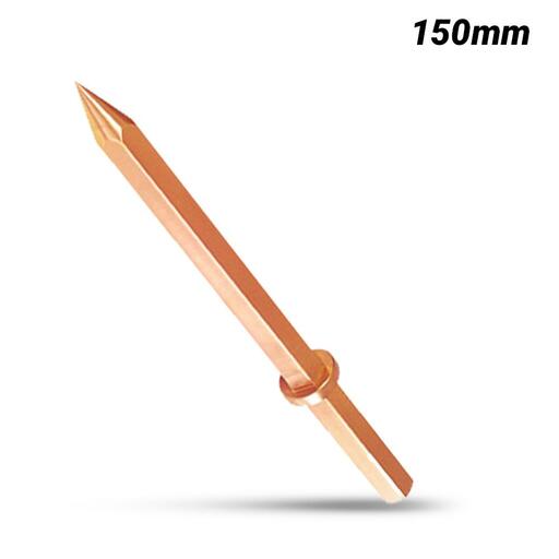T&E Tools CB223-1002 150mm (6") Copper Beryllium Bull Point Pneumatic Chisel