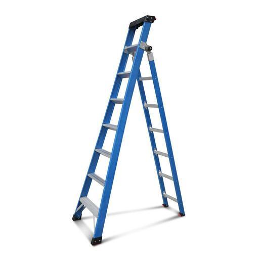 Climbrite CFL8SM 8 Step 2.4m 3-In-1 Fibreglass Industrial Ladder