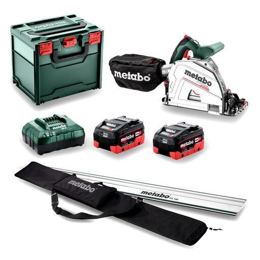 Metabo KT 18 LTX 66 BL 5.5 FS 160 K (AU60186601) 18V 5.5Ah Li-ion Cordless Brushless 165mm (6-1/2") Plunge Cut Circular Saw Combo Kit – image 2