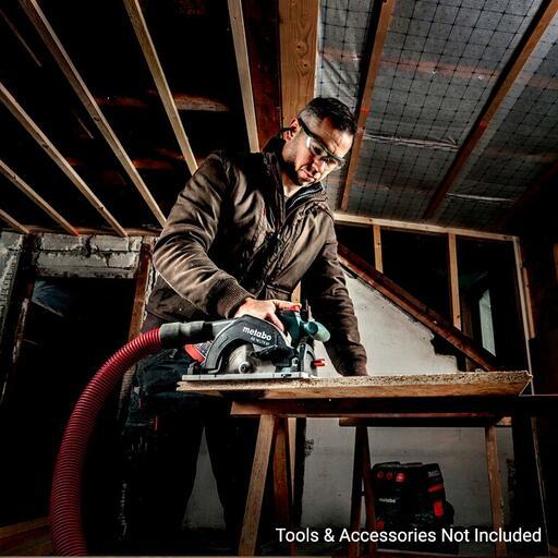 Metabo KS 18 LTX 57 BL (611857850) 18V Li-ion Cordless 165mm (6-1/2") Circular Saw - Skin Only – image 6