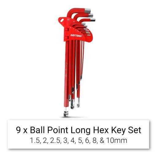 Daytona DTK94 94pce 1/2" Drive Metric 8-32mm Socket, Spanner & Plier Automotive Tool Kit – image 16