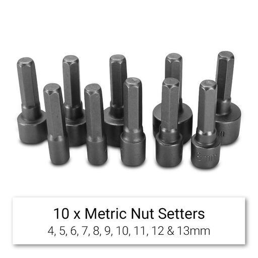 Daytona DTK198 198pce 1/4", 3/8" & 1/2" Drive Metric Socket, Spanner & Plier Automotive Tool Kit – image 17